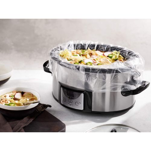  [아마존베스트]PanSaver EZ Clean Multiuse Cooking Bags and Slow Cooker Liners, 25 Count