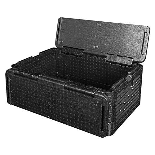  Panamami 35L Tragbare Groesse Auto Kuehlschrank Auto Innen Kuehlschrank Trinken Lebensmittel Kuehler Waermer Box fuer Auto Outdoor Camping Picknick - schwarz