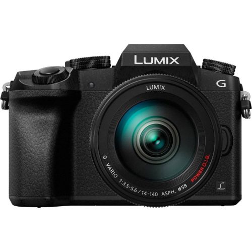 파나소닉 Panasonic LUMIX G7 Interchangeable Lens HD Black DSLM Camera with 14-140mm Lens