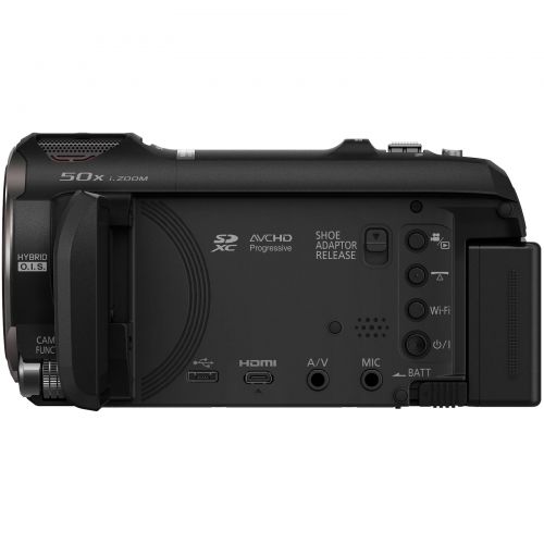 파나소닉 Panasonic HC-V770 Wireless Smartphone Twin Recording Wi-Fi HD Video Camera Camcorder Twin Features: Picture-in Picture Full-motion Recording