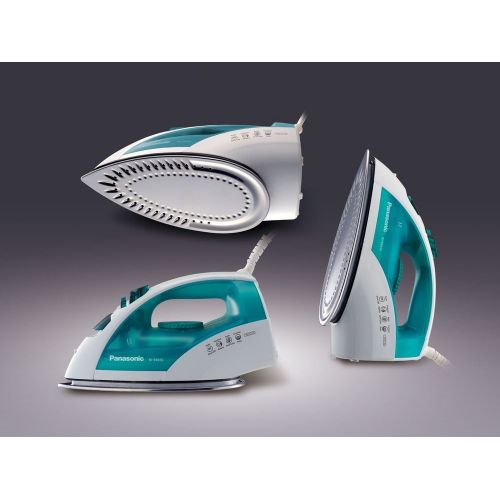 파나소닉 Panasonic Steam Circulating Iron with Curved, Non-Stick Stainless-Steel Soleplate