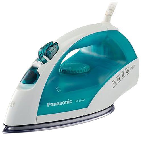 파나소닉 Panasonic Steam Circulating Iron with Curved, Non-Stick Stainless-Steel Soleplate