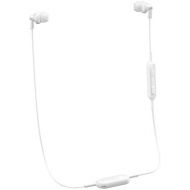 Panasonic PANASONIC Bluetooth Earbud Headphones with Microphone, Call/Volume Controller and Quick Charge Function - RP-HJE120B-W - in-Ear Headphones (White)