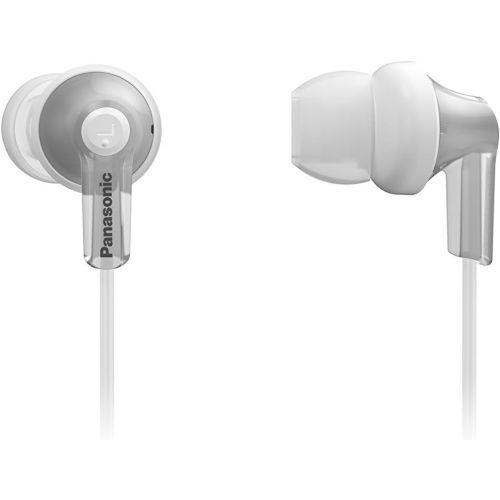 파나소닉 Panasonic PANASONIC Bluetooth Earbud Headphones with Microphone, Call/Volume Controller and Quick Charge Function - RP-HJE120B-W - in-Ear Headphones (White)