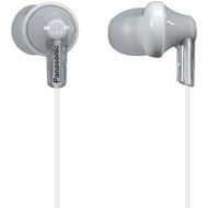 Panasonic ErgoFit In-Ear Earbud Headphones RP-HJE120-S (Silver) Dynamic Crystal Clear Sound, Ergonomic Comfort-Fit