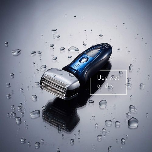 파나소닉 [아마존핫딜][아마존 핫딜] Panasonic Arc4 Electric Razor for Men with Pop-Up Beard Trimmer, 4-Blade Foil Cutting System, Flexible Pivoting Head  Hypoallergenic, Wet/Dry Electric Shaver  ES8243AA