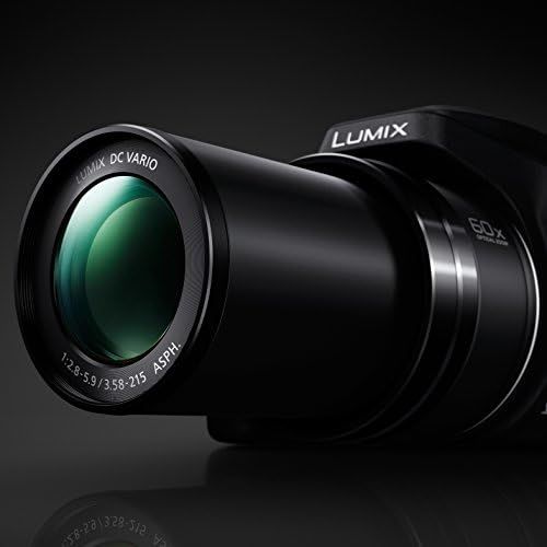 파나소닉 [아마존베스트]Panasonic PANASONIC LUMIX FZ80 4K Digital Camera, 18.1 Megapixel Video Camera, 60X Zoom DC VARIO 20-1200mm Lens, F2.8-5.9 Aperture, POWER O.I.S. Stabilization, Touch Enabled 3-Inch LCD, Wi-F