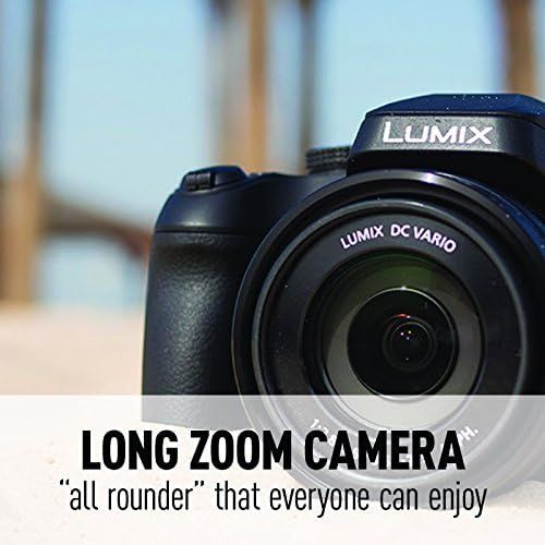 파나소닉 [아마존베스트]Panasonic PANASONIC LUMIX FZ80 4K Digital Camera, 18.1 Megapixel Video Camera, 60X Zoom DC VARIO 20-1200mm Lens, F2.8-5.9 Aperture, POWER O.I.S. Stabilization, Touch Enabled 3-Inch LCD, Wi-F