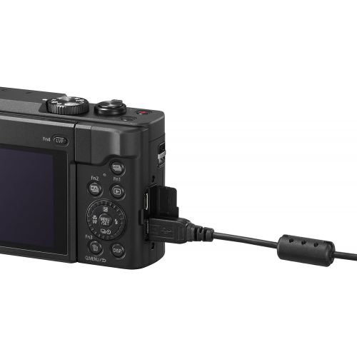 파나소닉 [아마존베스트]Panasonic PANASONIC LUMIX DC-ZS70K, 20.3 Megapixel, 4K Digital Camera, Touch Enabled 3-inch 180 Degree Flip-front Display, 30X LEICA DC VARIO-ELMAR Lens, WiFi (Black)