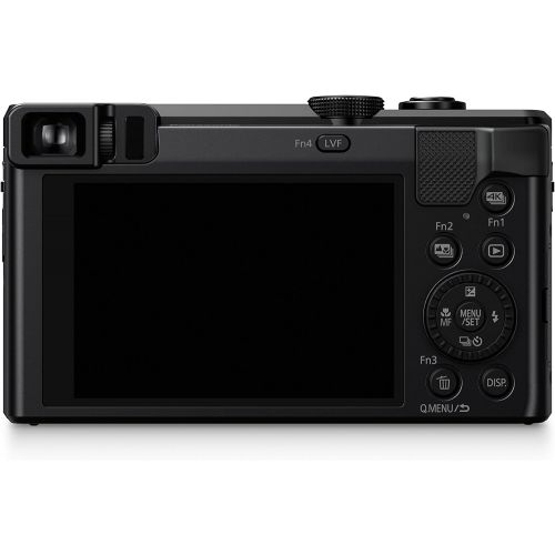 파나소닉 [아마존베스트]Panasonic Lumix 4K Digital Camera with 30X LEICA DC Vario-ELMAR Lens F3.3-6.4, 18 Megapixels, and High Sensitivity Sensor - Point and Shoot Camera - DMC-ZS60K (BLACK)