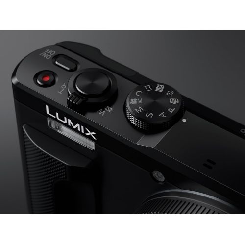 파나소닉 [아마존베스트]Panasonic Lumix 4K Digital Camera with 30X LEICA DC Vario-ELMAR Lens F3.3-6.4, 18 Megapixels, and High Sensitivity Sensor - Point and Shoot Camera - DMC-ZS60K (BLACK)