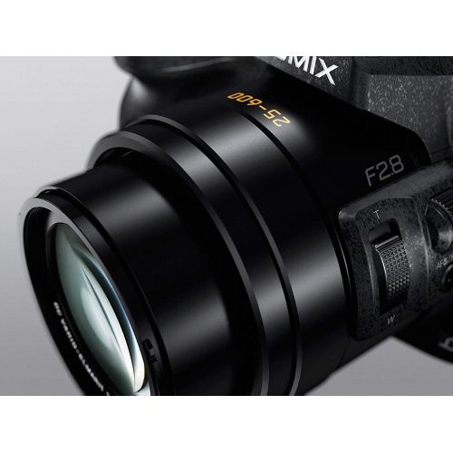 파나소닉 [아마존베스트]Panasonic PANASONIC LUMIX FZ300 Long Zoom Digital Camera Features 12.1 Megapixel, 1/2.3-inch Sensor, 4K Video, WiFi, Splash & Dustproof Camera Body, Leica DC 24X F2.8 Zoom Lens - DMC-FZ300K