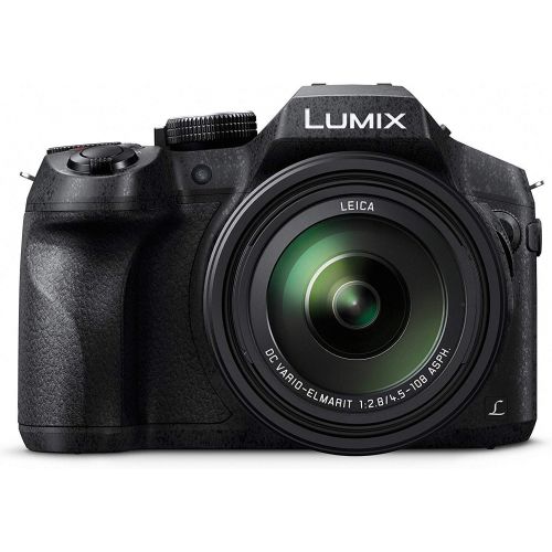 파나소닉 [아마존베스트]Panasonic PANASONIC LUMIX FZ300 Long Zoom Digital Camera Features 12.1 Megapixel, 1/2.3-inch Sensor, 4K Video, WiFi, Splash & Dustproof Camera Body, Leica DC 24X F2.8 Zoom Lens - DMC-FZ300K