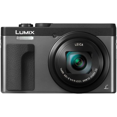 파나소닉 [아마존베스트]Panasonic PANASONIC LUMIX DC-ZS70S, 20.3 Megapixel, 4K Digital Camera, Touch Enabled 3-inch 180 Degree Flip-front Display, 30X LEICA DC VARIO-ELMAR Lens, WiFi (Silver)