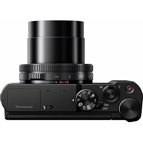 파나소닉 [아마존베스트]Panasonic PANASONIC LUMIX LX10 4K Digital Camera, 20.1 Megapixel 1-Inch Sensor, 3X LEICA DC VARIO-SUMMILUX Lens, F1.4-2.8 Aperture, POWER O.I.S. Stabilization, 3-Inch LCD, DMC-LX10K (Black)