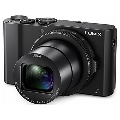 파나소닉 [아마존베스트]Panasonic PANASONIC LUMIX LX10 4K Digital Camera, 20.1 Megapixel 1-Inch Sensor, 3X LEICA DC VARIO-SUMMILUX Lens, F1.4-2.8 Aperture, POWER O.I.S. Stabilization, 3-Inch LCD, DMC-LX10K (Black)