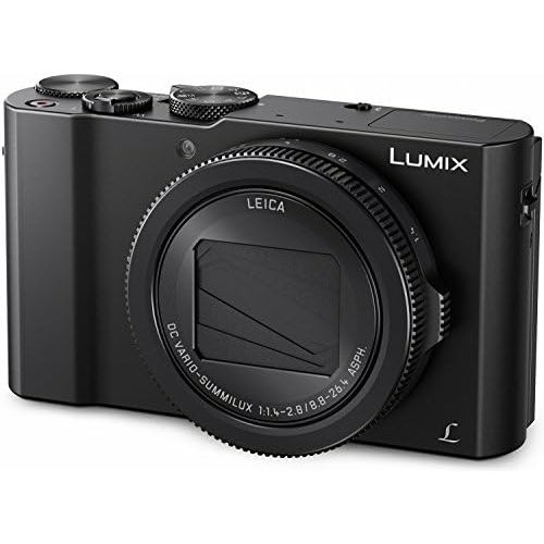 파나소닉 [아마존베스트]Panasonic PANASONIC LUMIX LX10 4K Digital Camera, 20.1 Megapixel 1-Inch Sensor, 3X LEICA DC VARIO-SUMMILUX Lens, F1.4-2.8 Aperture, POWER O.I.S. Stabilization, 3-Inch LCD, DMC-LX10K (Black)