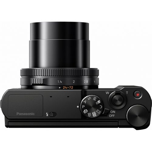 파나소닉 [아마존베스트]Panasonic PANASONIC LUMIX LX10 4K Digital Camera, 20.1 Megapixel 1-Inch Sensor, 3X LEICA DC VARIO-SUMMILUX Lens, F1.4-2.8 Aperture, POWER O.I.S. Stabilization, 3-Inch LCD, DMC-LX10K (Black)