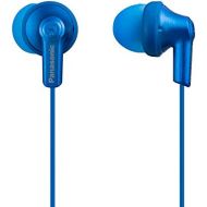 [아마존베스트]Panasonic ErgoFit in-Ear Earbud Headphones RP-HJE120-AA (Metallic Blue) Dynamic Crystal-Clear Sound, Ergonomic Comfort-Fit