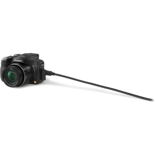 파나소닉 Panasonic Lumix DMC-FZ60 16.1 MP Digital Camera with 24x Optical Zoom - Black
