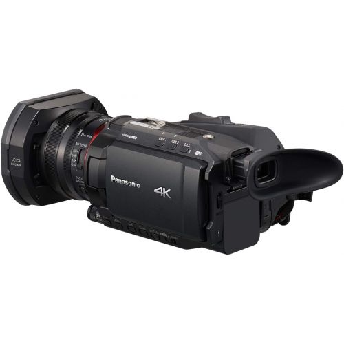 파나소닉 Panasonic X1500 4K Professional Camcorder with 24X Optical Zoom, WiFi HD Live Streaming, HC-X1500 (USA Black)