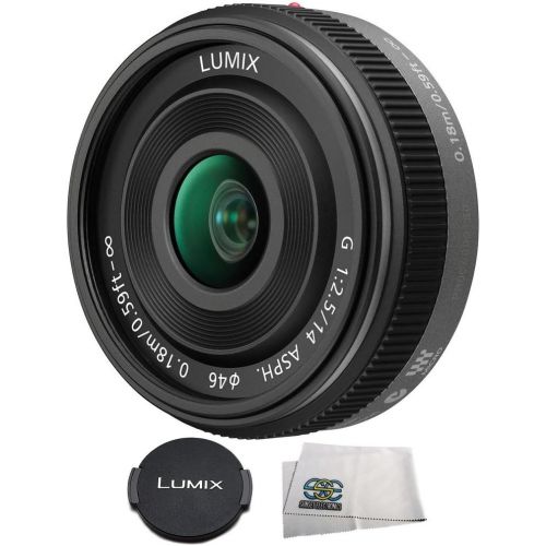 파나소닉 Panasonic Lumix 14mm f/25 G Aspherical Lens for Micro Four Thirds Interchangeable Lens Cameras (White Box)