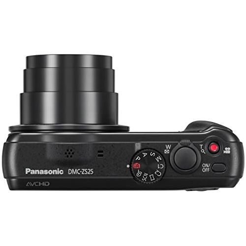 파나소닉 Panasonic Lumix DMC-ZS25 16.1 MP Compact Digital Camera with 20x Intelligent Zoom (Black) (OLD MODEL)