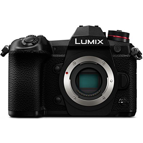 파나소닉 Panasonic LUMIX G9 4K Digital Camera, 20.3 Megapixel Mirrorless Camera Plus 80 Megapixel High-Resolution Mode, 5-Axis Dual I.S. 2.0, 3-Inch LCD, DC-G9 (Black)