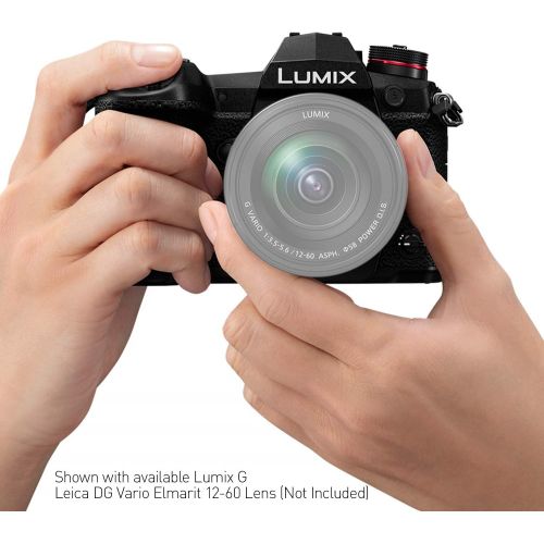 파나소닉 Panasonic LUMIX G9 4K Digital Camera, 20.3 Megapixel Mirrorless Camera Plus 80 Megapixel High-Resolution Mode, 5-Axis Dual I.S. 2.0, 3-Inch LCD, DC-G9 (Black)