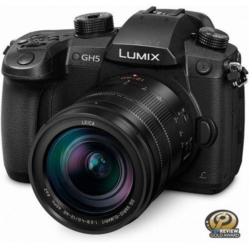 파나소닉 Panasonic LUMIX GH5 4K Mirrorless Camera with Lecia VARIO-Elmarit 12-60mm F2.8-4.0 Lens (DC-GH5LK)