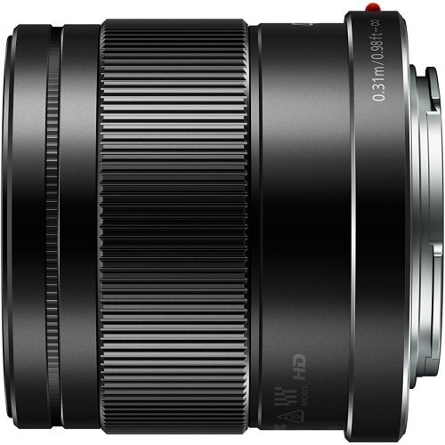 파나소닉 Panasonic LUMIX G LENS, 42.5MM, F1.7 ASPH., MIRRORLESS MICRO FOUR THIRDS, POWER OPTICAL I.S., H-HS043K (USA BLACK)