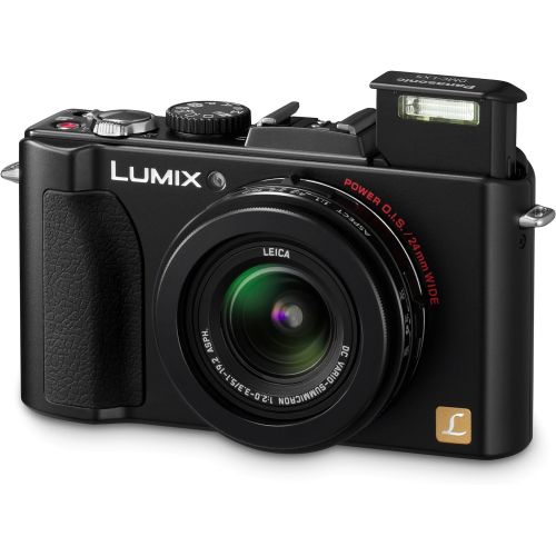 파나소닉 Panasonic Lumix DMC-LX5 10.1 MP Digital Camera with 3.8x Optical Image Stabilized Zoom and 3.0-Inch LCD - Black (OLD MODEL)