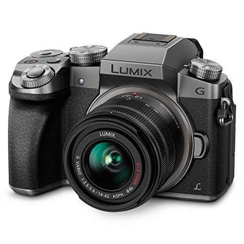 파나소닉 Panasonic LUMIX G7KS 4K Mirrorless Camera, 16 Megapixel Digital Camera, 14-42 mm Lens Kit, DMC-G7KS