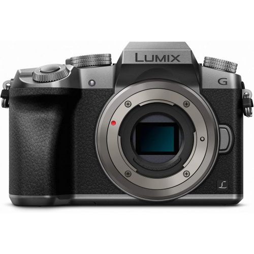 파나소닉 Panasonic LUMIX G7KS 4K Mirrorless Camera, 16 Megapixel Digital Camera, 14-42 mm Lens Kit, DMC-G7KS