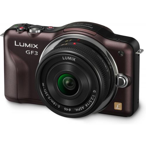 파나소닉 Panasonic Lumix DMC-GF3CT Kit 12.1 MP Digital Camera with 14mm Pancake Lens