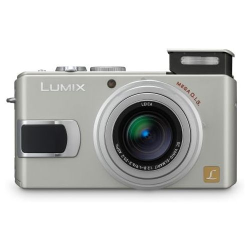 파나소닉 Panasonic Lumix DMC-LX1S 8MP Digital Camera with 4x Image Stabilized Optical Zoom (Silver)