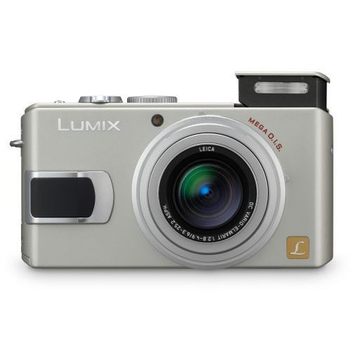 파나소닉 Panasonic Lumix DMC-LX1S 8MP Digital Camera with 4x Image Stabilized Optical Zoom (Silver)