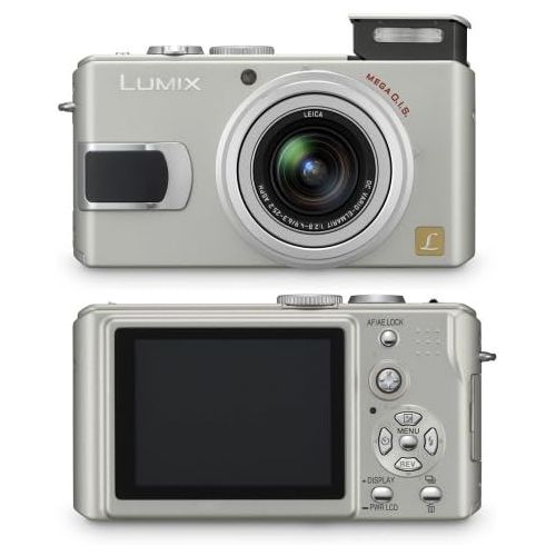 파나소닉 Panasonic Lumix DMC-LX1S 8MP Digital Camera with 4x Image Stabilized Optical Zoom (Silver)