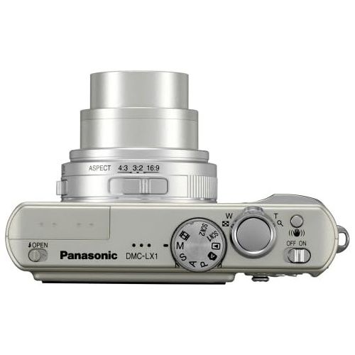 파나소닉 Panasonic Lumix DMC-LX1S 8MP Digital Camera with 4x Image Stabilized Optical Zoom (Silver)