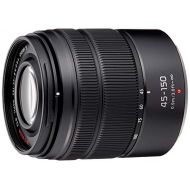 Panasonic Micro interchangeable lens telephoto zoom for Four Thirds LUMIX G VARIO 45-150mm F4.0-5.6 ASPH. MEGA OIS black H-FS45150-KA
