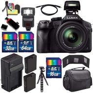 Panasonic Lumix DMC-FZ300 Digital Camera + Extra Battery + Charger + 112GB