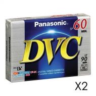 Panasonic AYDVM60EJ2 Mini Digital Video Cassette (60 min, 2 Pack)