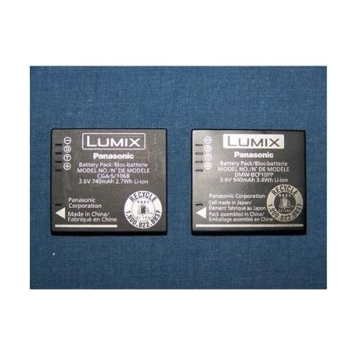 파나소닉 Panasonic DMW-BCF10 Battery for Select Lumix Cameras - Retail Packaging