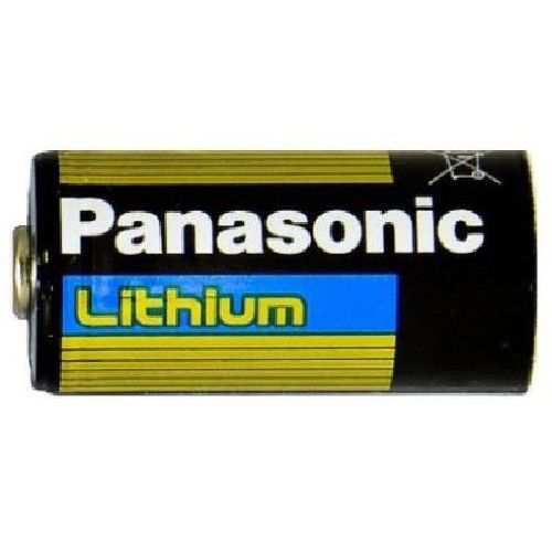 파나소닉 Panasonic CR123A Lithium 3V Photo Lithium Batteries, 0.67 Dia x 1.36 H (17.0 mm x 34.5 mm), Black, Gold, Blue (Pack of 4)