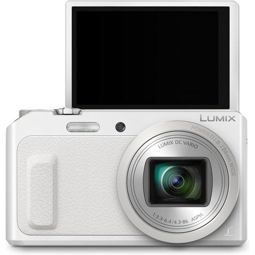 파나소닉 Panasonic DMC-ZS45W 16 MP Digital Camera with 3-Inch LCD (White)