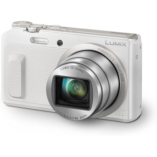 파나소닉 Panasonic DMC-ZS45W 16 MP Digital Camera with 3-Inch LCD (White)