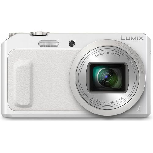 파나소닉 Panasonic DMC-ZS45W 16 MP Digital Camera with 3-Inch LCD (White)