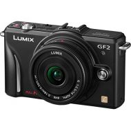 Panasonic Lumix DMC-GF2 12 MP Micro Four-Thirds Mirrorless Digital Camera with 3.0-Inch Touch-Screen LCD and 14-42mm Lens (Black)