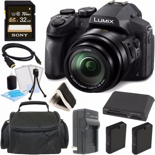 파나소닉 Panasonic Lumix DMC-FZ300 Digital Camera + 32GB Greens Camera Bundle 2