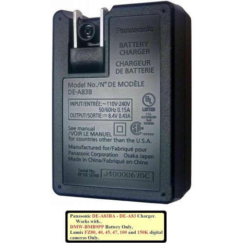 파나소닉 Panasonic DE-A83BA Charger, Square, Wall Plug